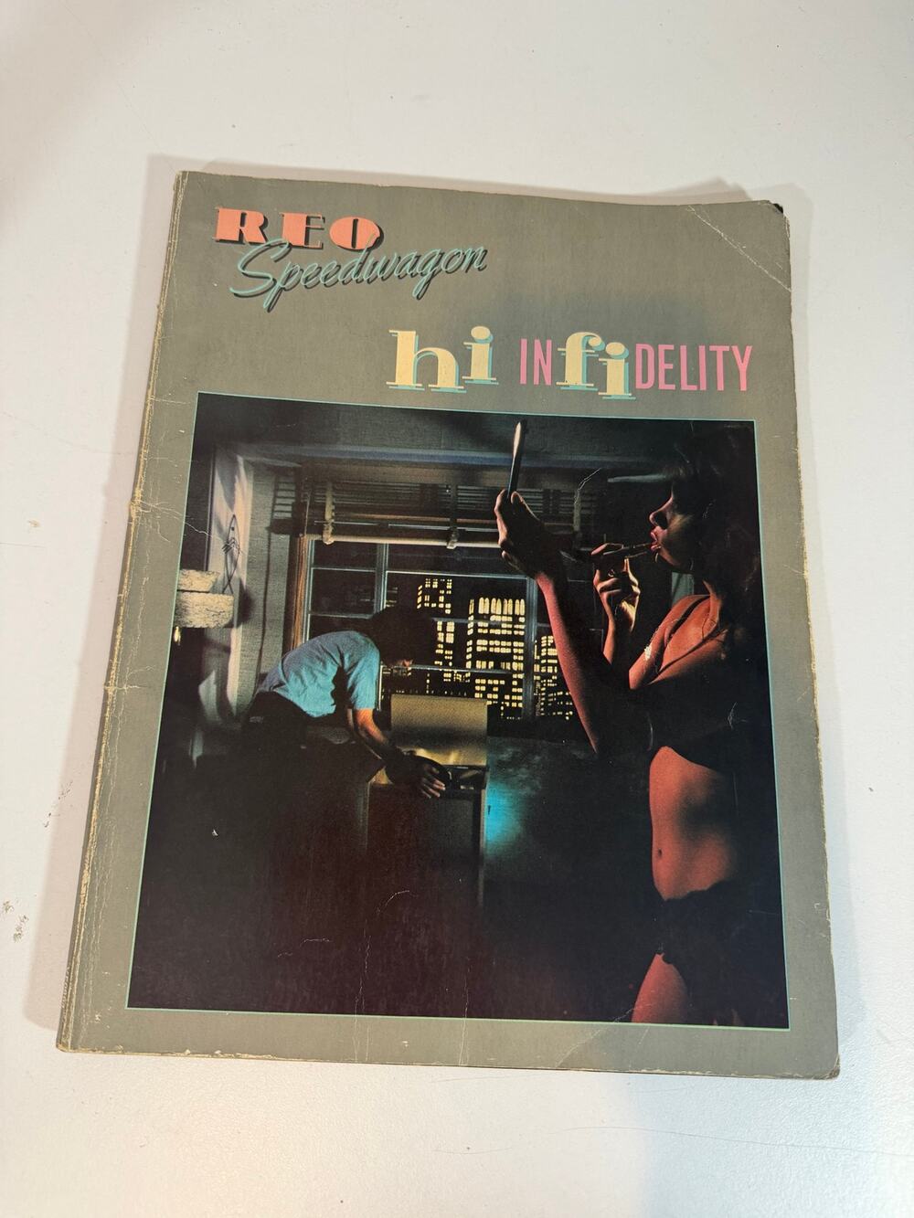REO Speedwagon High Infidelity Songbook Sheet Music 1981 Piano Vocal Guitar RARE